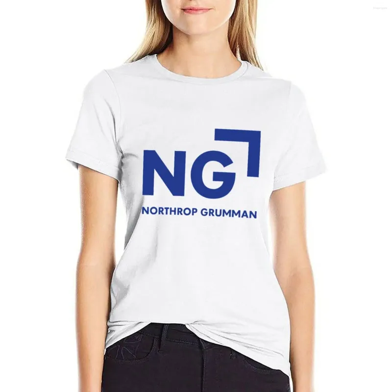 Polos de mujer Northrop Grumman Logotipo aeroespacial Presente Camiseta Camiseta de moda coreana Camisetas de ropa estética para mujeres Pack