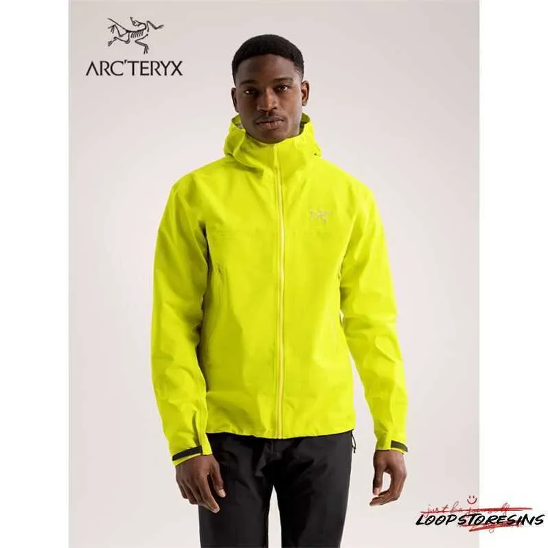 Designer Sport Jacket Windproect Jackets Beta Jacket Gore-Tex Waterproof Men's Sprint Shirt Euphoria/Xinkuai Green M Y228