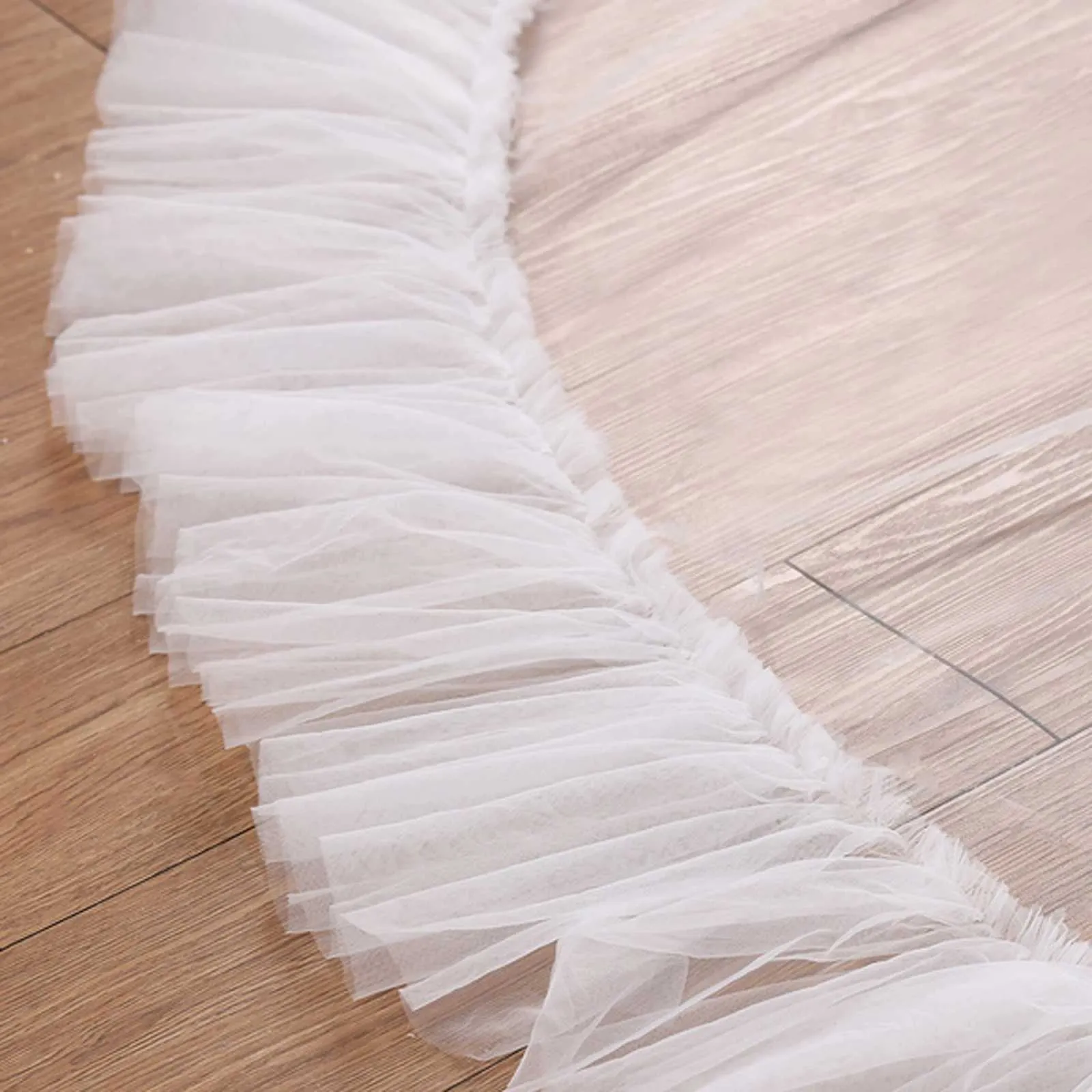 Bridal Veil Long Cathedral Wedding Veil With Comb Romantic Style_voghion.com