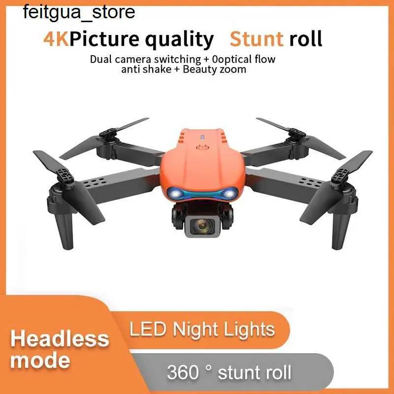 Drones E99 Drone 4K Professional RC Aircraft FPV Drone Four Helicopters with Camera RC Helicopter Novel Childrens Toy Remote Control Drone Aircraft S24513