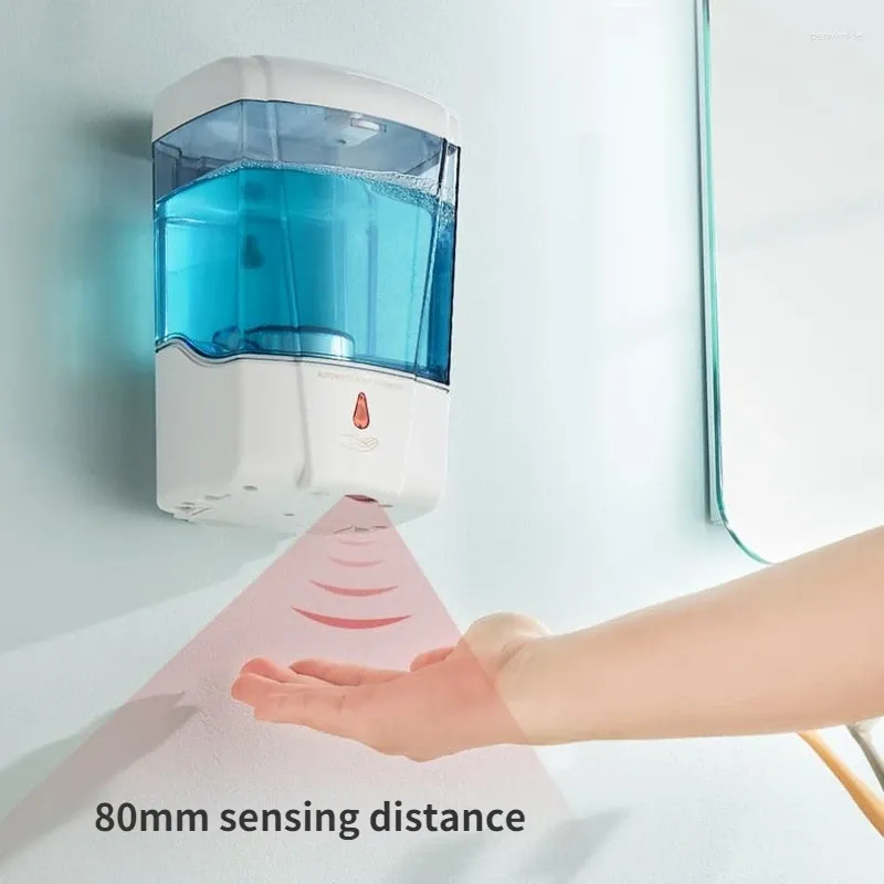 Жидкий дозатор мыла Полно-автоматический индуктивная ручная стиральная машина для ванной