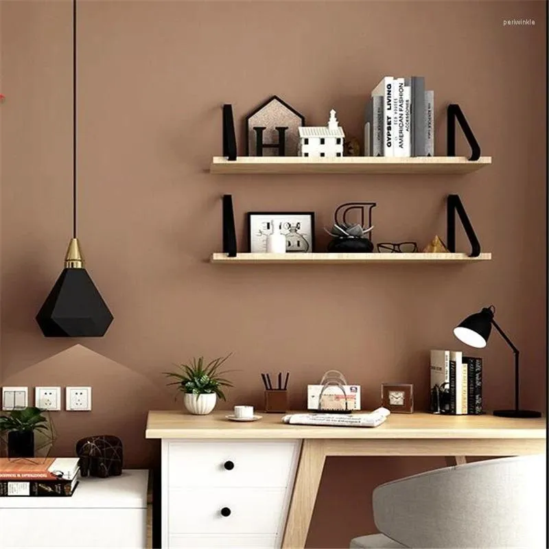 Papéis de parede Wellyu Papel de parede marrom marrom escuro Pigmentos Pigmento Quarto de estar moderno minimalista TV Papel de parede de fundo