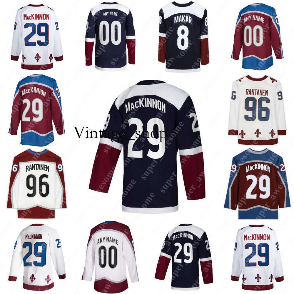 Vin Nazem Kadri Jersey Darcy Kuemper Andre Burakovsky Devon Toews Artturi Lehkonen Valeri Nichushkin Erik Johnson Samuel Girard Andrew Cogl