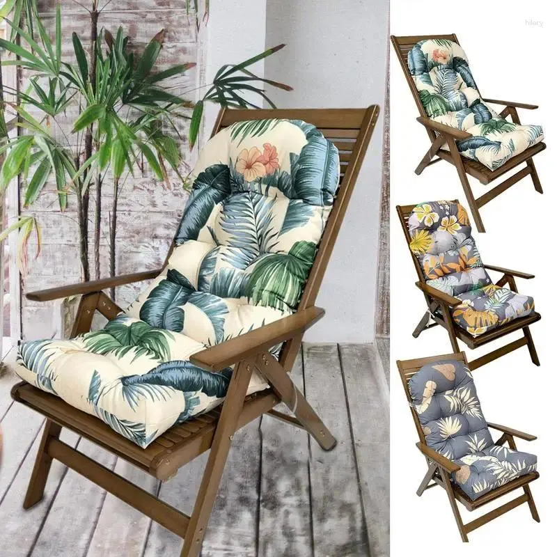 Oreiller extérieur s pour meubles de patio long siège de chaise de rotin