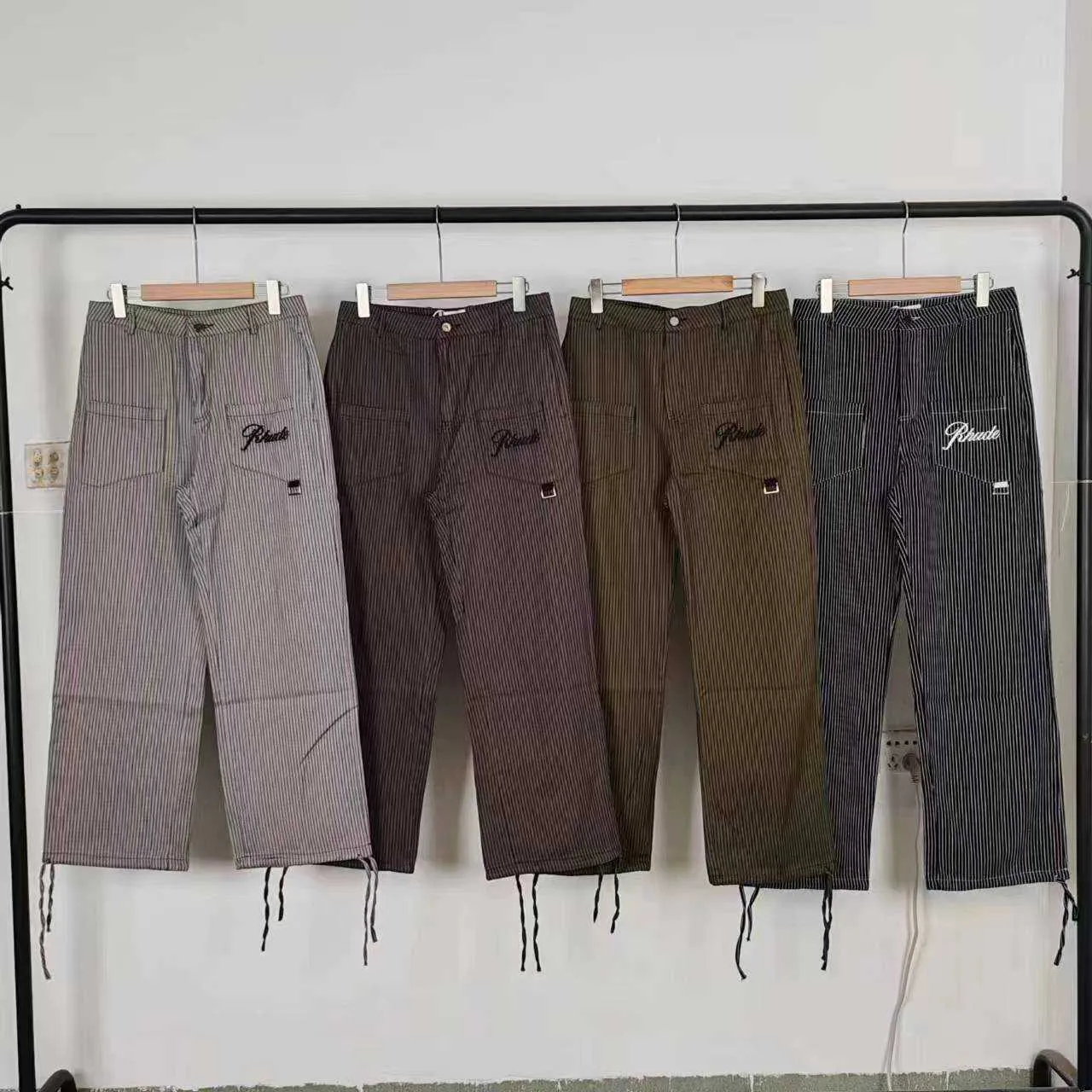 2024 Pantalons de nouveau printemps Été Men Femmes Jogger à cordon Pantalon de pantalon de survêtement