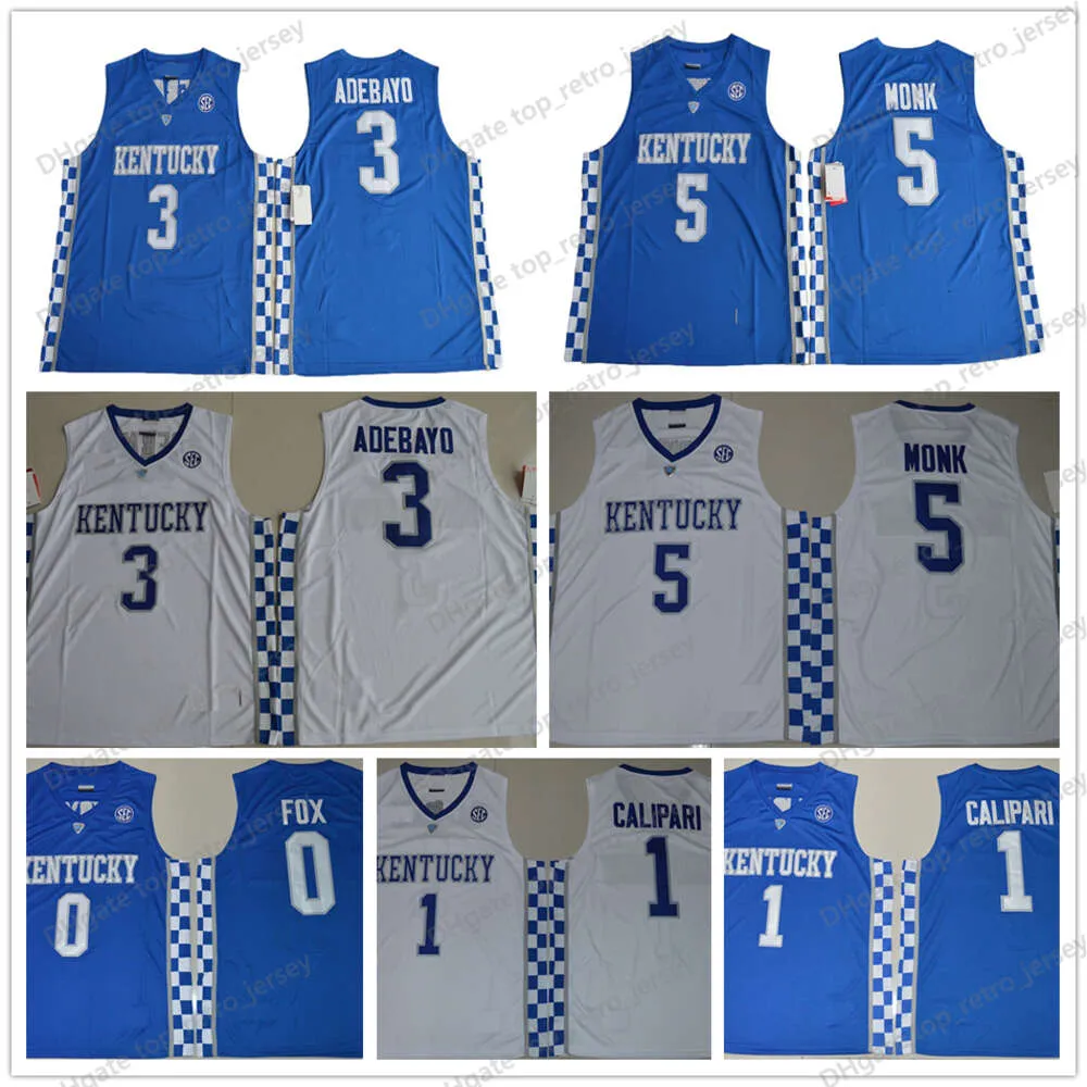 NCAA Kentucky Wildcats College -Basketballtrikot