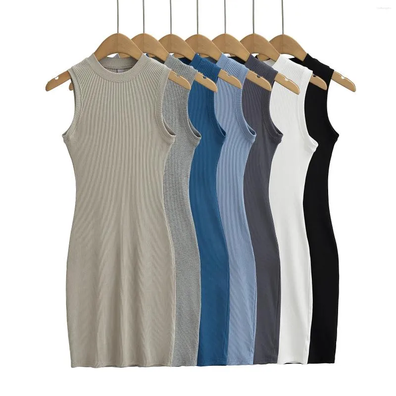 strapless open back dress Sculpted Chic Ribbed Knit Midi Dress