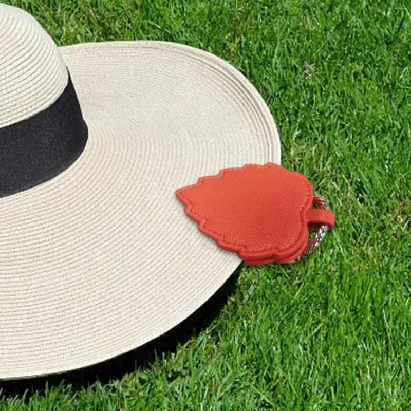 Haken Magnethut Clip Travel Hände kostenlos tragbare PU -Lederkappe für Frauen Baseball Hüte auf Handtaschen -Tasche Gepäck