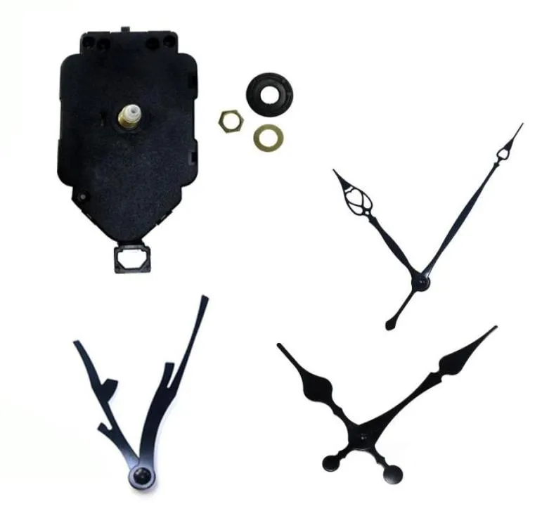 壁の時計10pcs reloj de pared silent quartz clock movement pendulum with heedles修理アクセサリー高品質の吊り下げ9627834