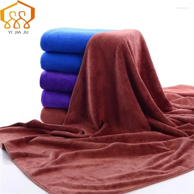 Handdoek 160 60 cm MicroFiber Bath Beach Soft Super Absorbent Dikke auto Reinigingszorg Was schoonheidsbenodigdheden gereedschap