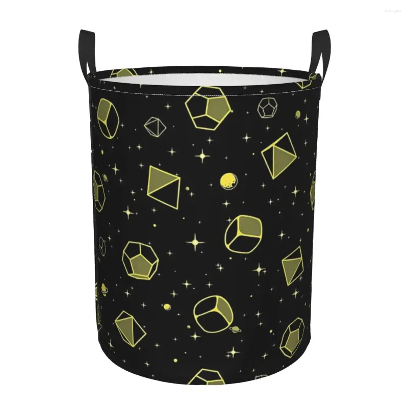 Laundry Bags Star Dice Dirty Basket Waterproof Home Organizer Clothing Kids Toy Storage