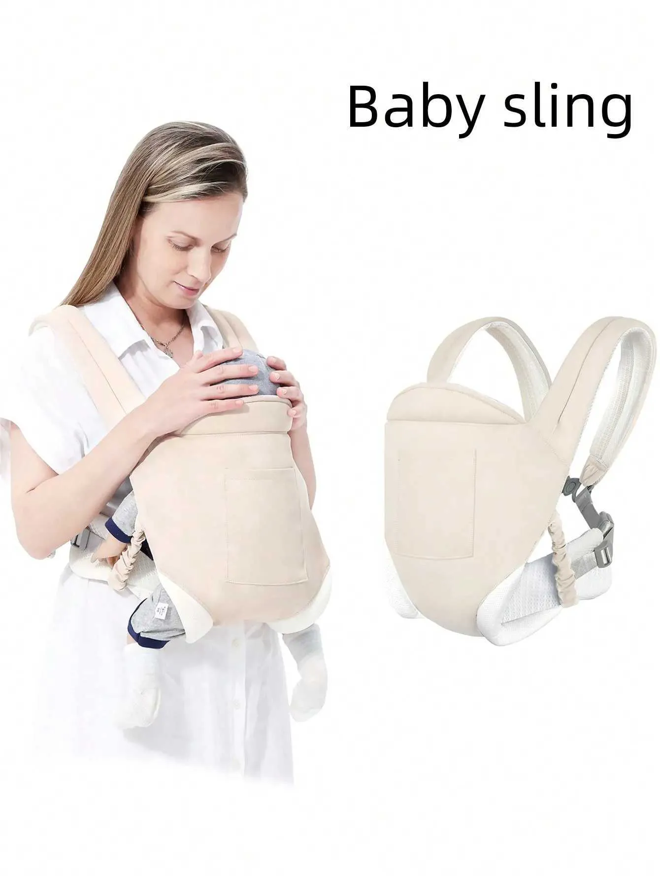 Носители стропы рюкзаки рюкзаки для детей-переносчика и лица спереди и сзади для новорожденных и пожилых детей-носитель детской пленки-все в 1 оригинальном T240509