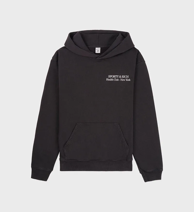 Sporty & Rich Style Hoodie: Designer Sweatshirt, Letter