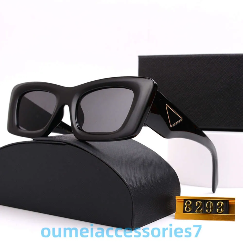The Top Brand Designer Europe and America In 2024 New Cat Eye Frame con occhiali da sole HD Style HD 8293