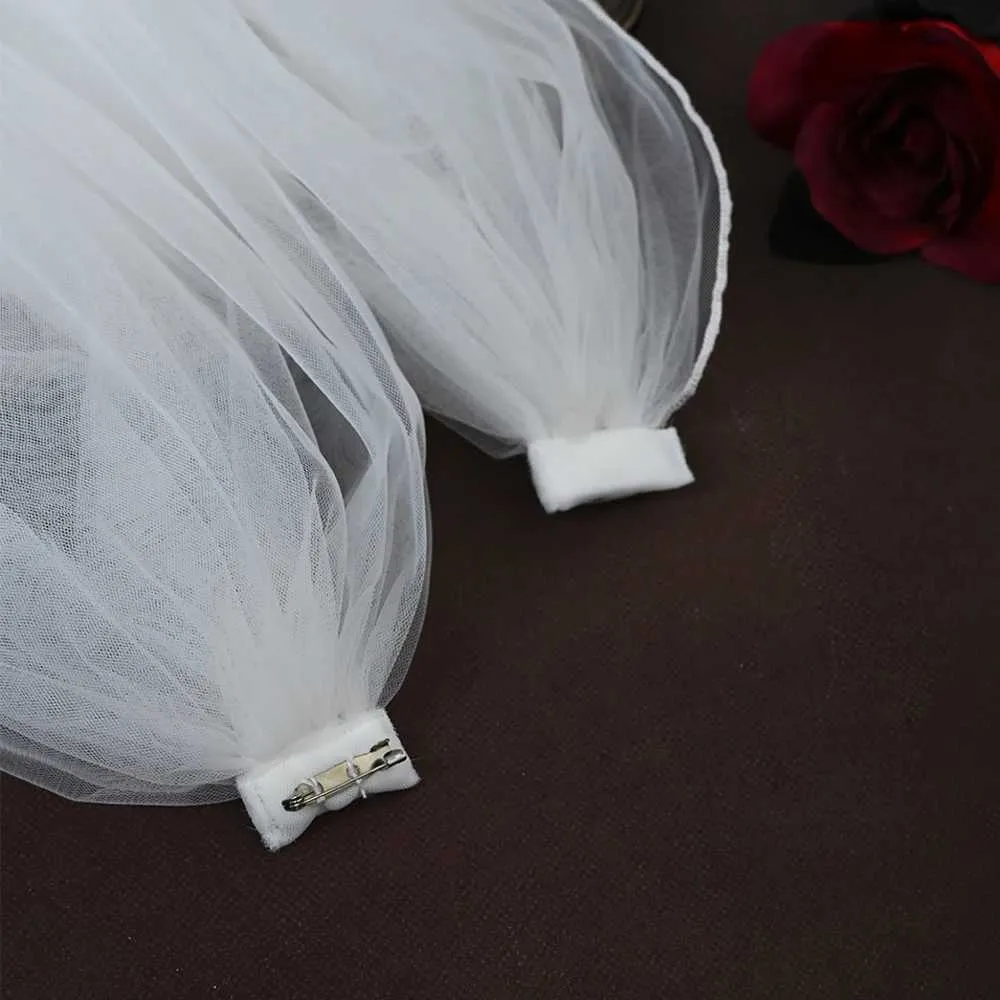 Mantella velo da sposa per abito da sposa, velo tulle capelli_voghion.com