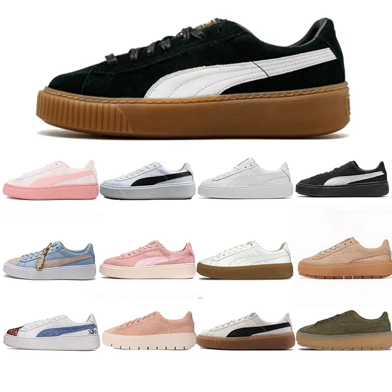 2024 Designer Casual Shoes Platform Trace Men Femmes Blanc Blanc Black Rose Brown Whisper Gold Trainers Outdoor Sneakers 36-44