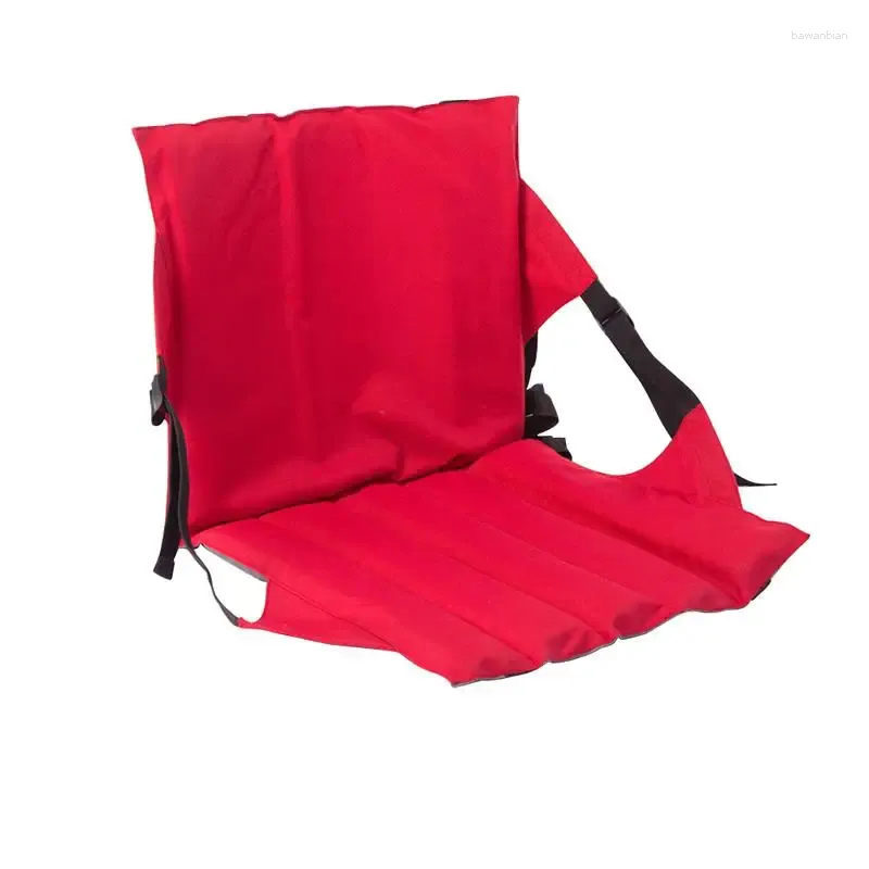 Pillow Stadium Seat Backrest Backrest Mat multifuncional leve acolchoado com bolso de malha para eventos esportivos
