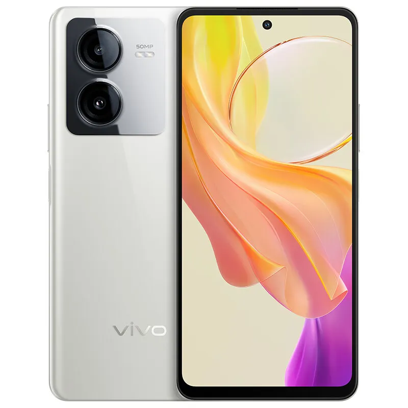 Oryginalny Vivo Y78T 5G telefon komórkowy Smart 8 GB RAM 128 GB 256 GB ROM Snapdragon 6 Gen1 Android 6.64 "120 Hz LCD Pełny ekran 50.0MP AI 6000MAH OTG ID FACE ID PIELĘGNIOWY PONELINEK CELL PONEFON PONEFON