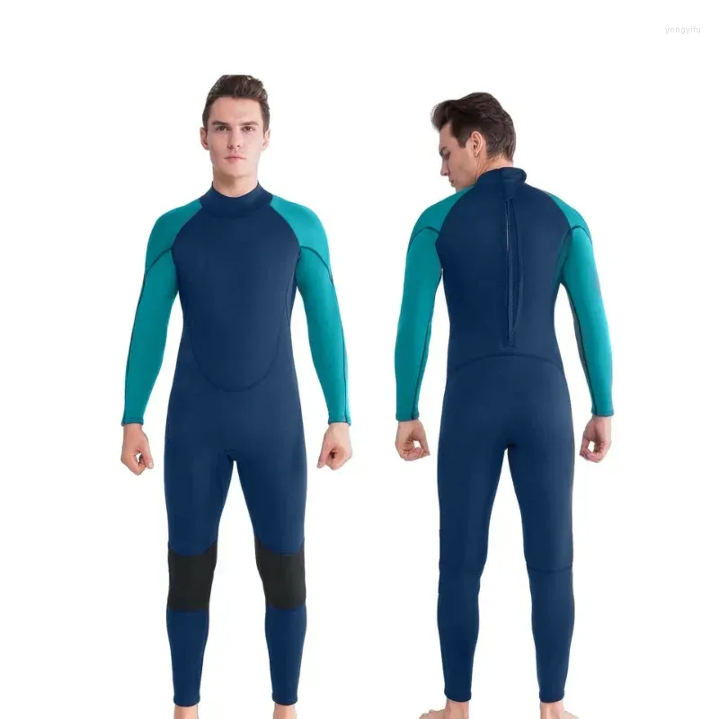 Costumi da bagno femminile 3 mm abita da immersione integrata per la conservazione del calore del salvataggio dell'acqua istruttore di snorkeling da paddle board surf e freddo