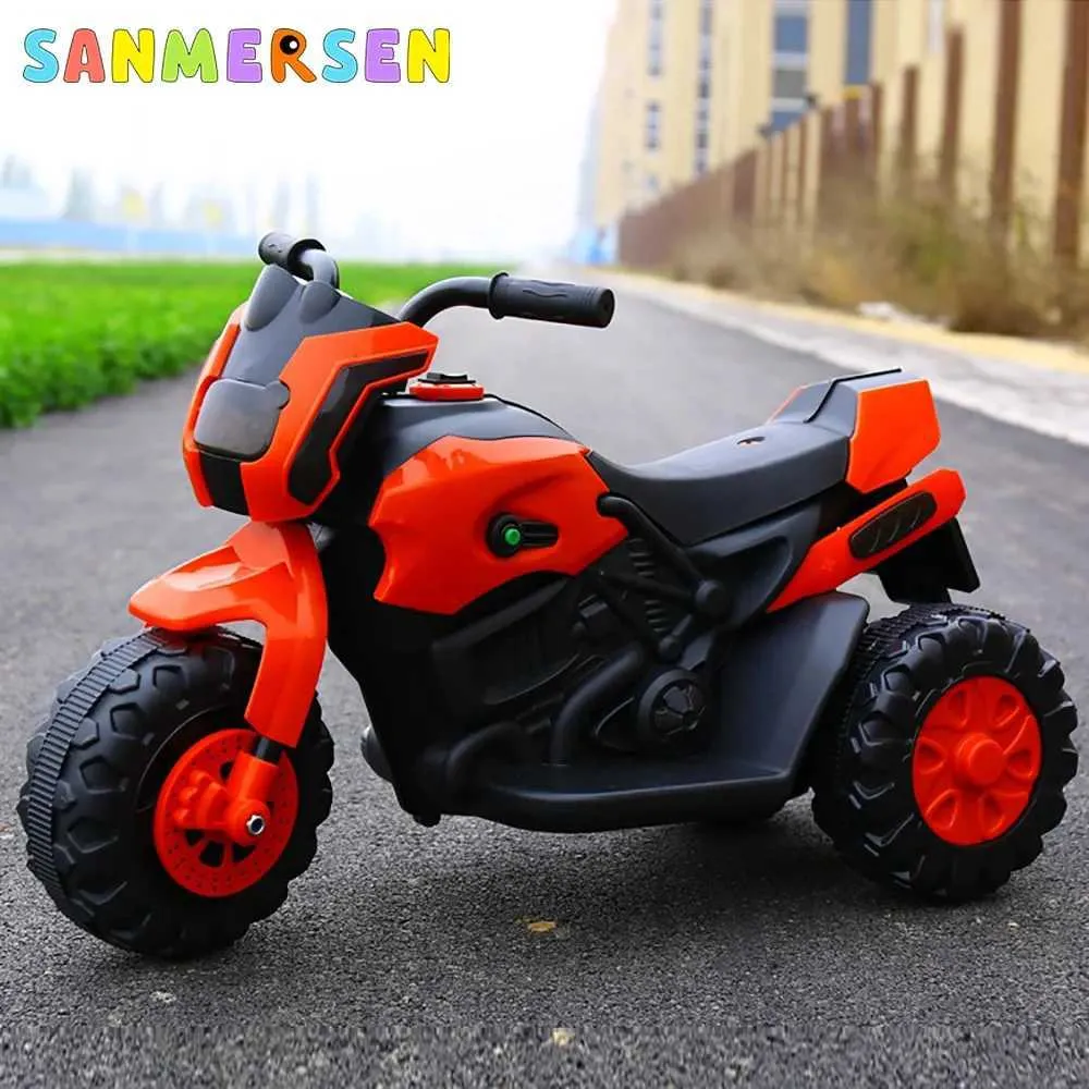 Passeggini# Childrens MOTORE ELETTRICO TRICYCLE CHIETTO A 3 ruote ricaricabili in auto su veicoli auto elettriche per bambini 1-6 anni regalo T240509