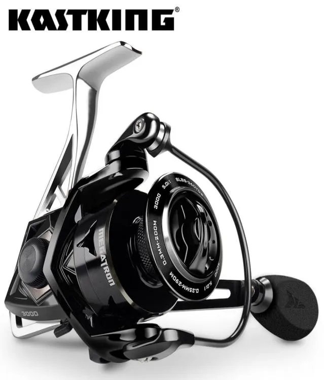 Kastking Megatron Spinning Fishing Reel 18 kg max traîne 71 Ball Bounwes Tool Fibre Fibre Dragwater Coil7735772