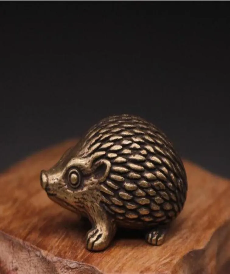 Bronze antique Petit cuivre pur Antique petits ornements de thé