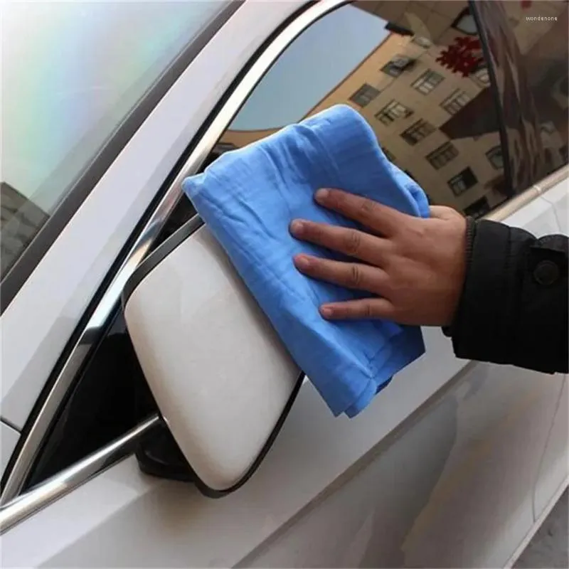 Soluzioni di lavaggio in auto asciugamano camoscato Assorbente strumento di pulizia Abiti per pulire e asciugare i capelli