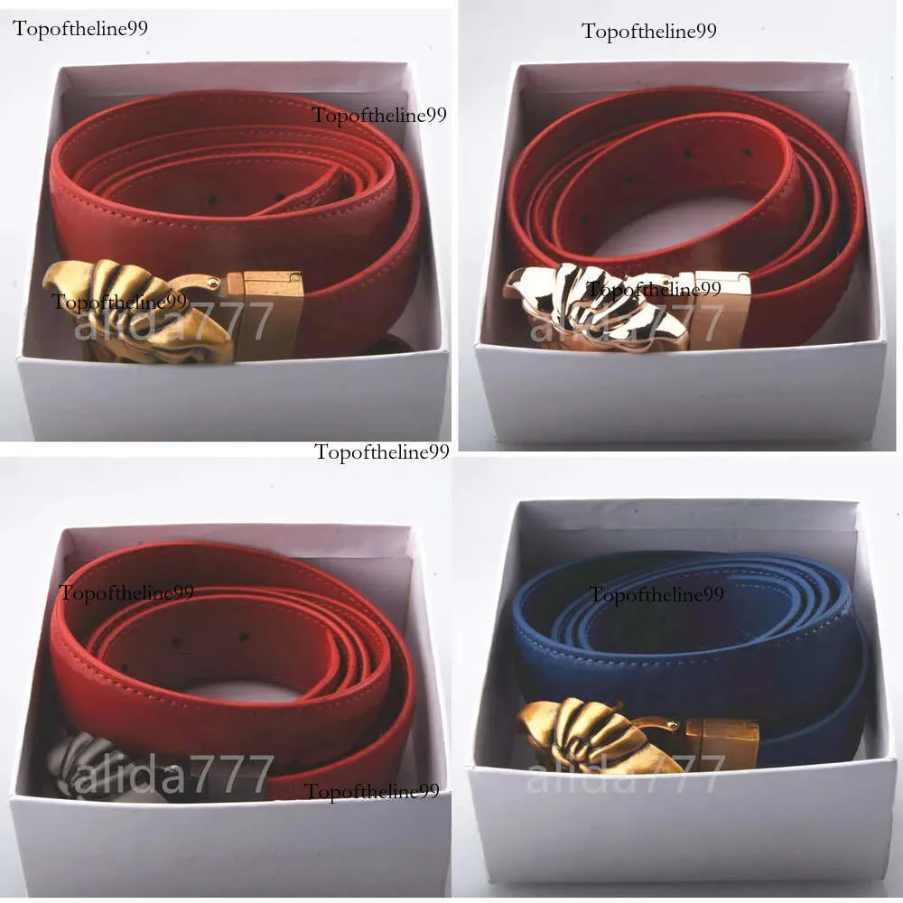 Designer Belt Fashion Plaid Presbyopia Striped Leather Men and Women's Belts Original Edition