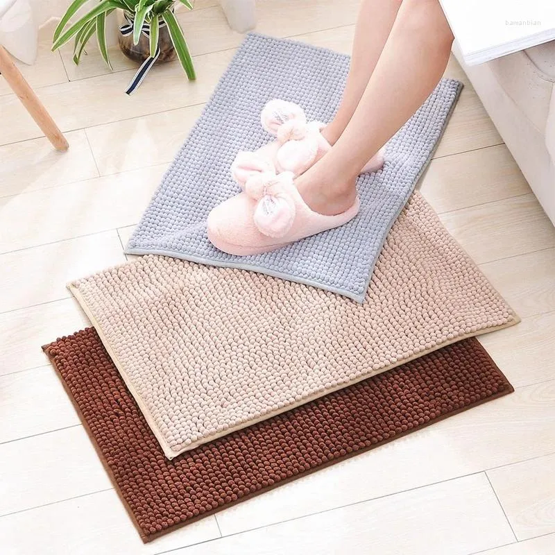 Badmatten Huismat Non-slip badkamer tapijt zacht koraal fleece traagschuim vloerkleed keuken toilet vloer decor wasbaar 40 60 80 cm