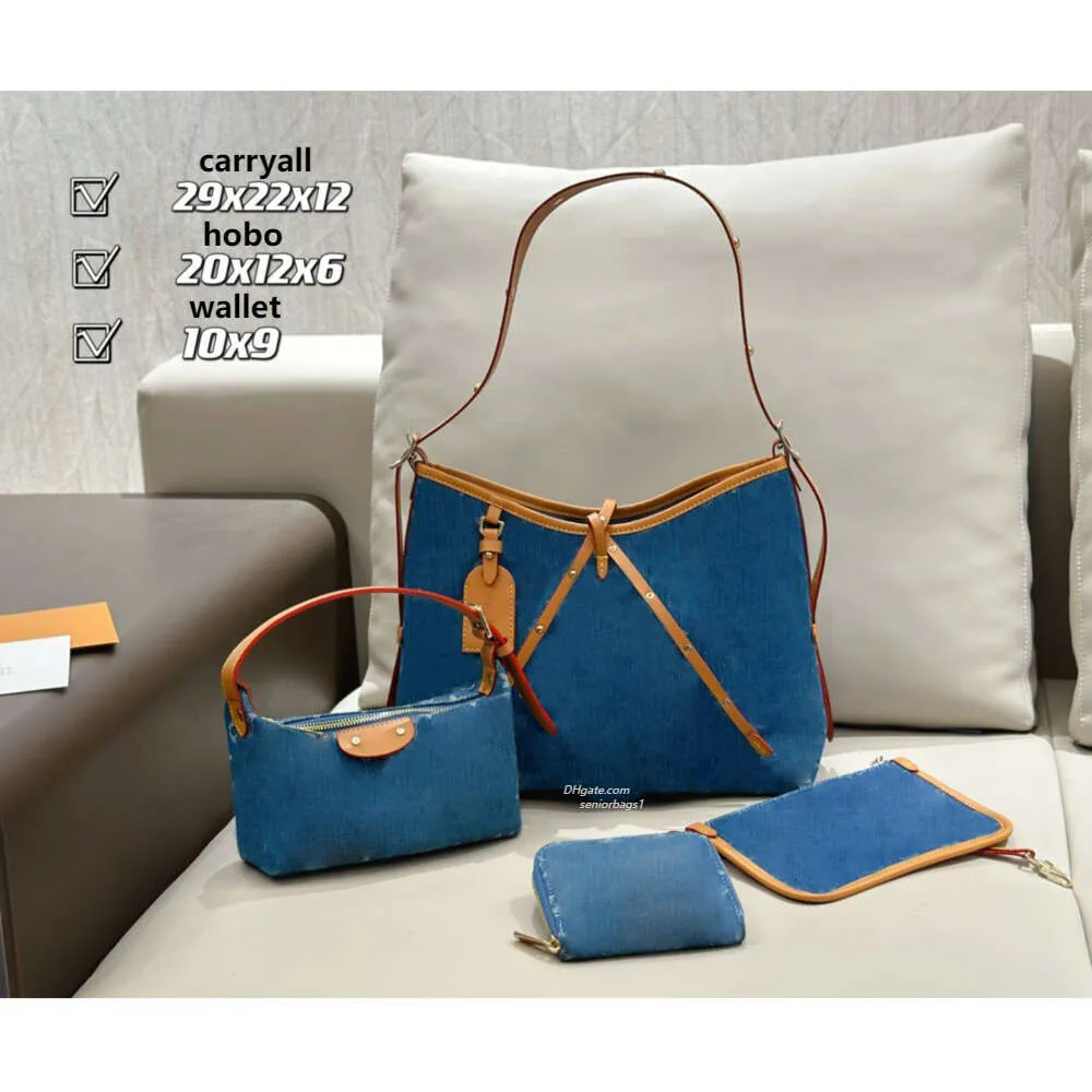 10a Teilige Denimbeutel Tasche Frauen Handtasche Designer Tasche