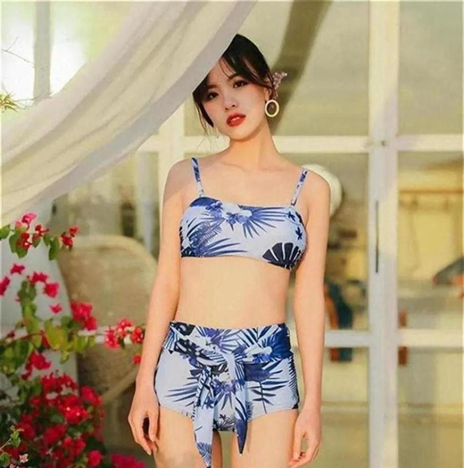 Donne da nuoto da nuoto Swimsuit Sexy da bagno a due pezzi Set da bagno Stampa Stampa spiaggia Adatta da nuoto vintage 210C237B310B1869814