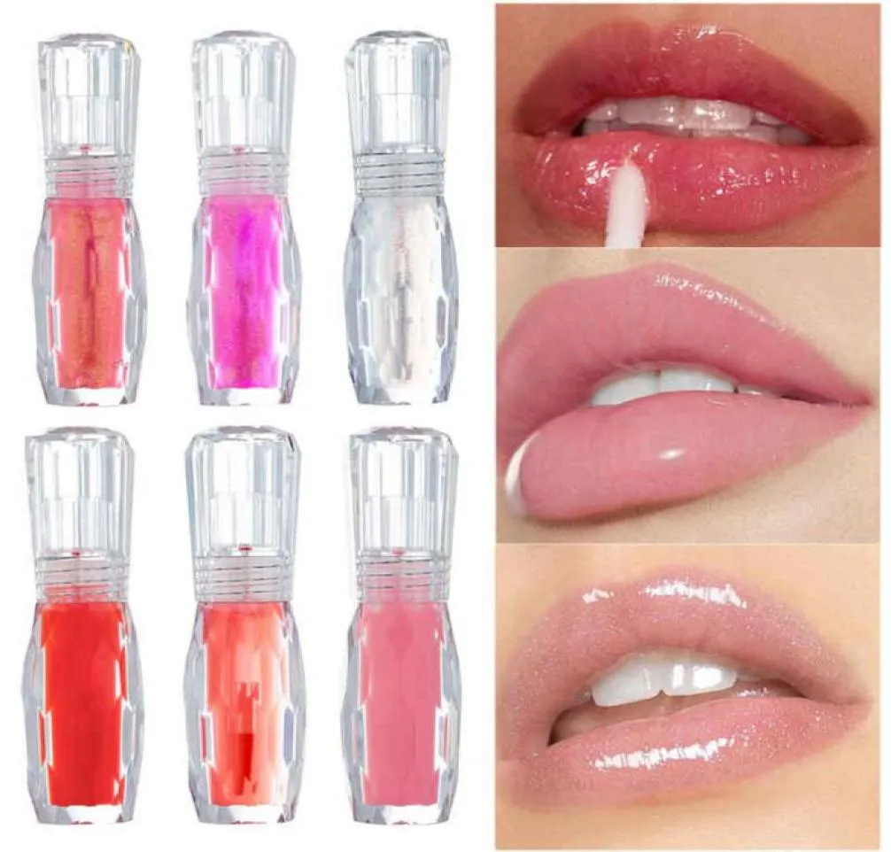 Handaiyan Lip Care SERRUM PLUMER PLUMER RÉPARATION HYDUTRIANT FULL FULLING LEPS COSMETIQUES Jelly 3D Volume clair Gloss lèvre repulpante7049718