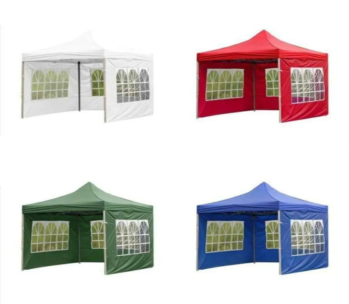 Terpa da parete laterale portatile con pioggia ombra Oxford Giardino Coperchio di sostituzione della tenda impermeabile senza scaffali Accessori gazebo88841608