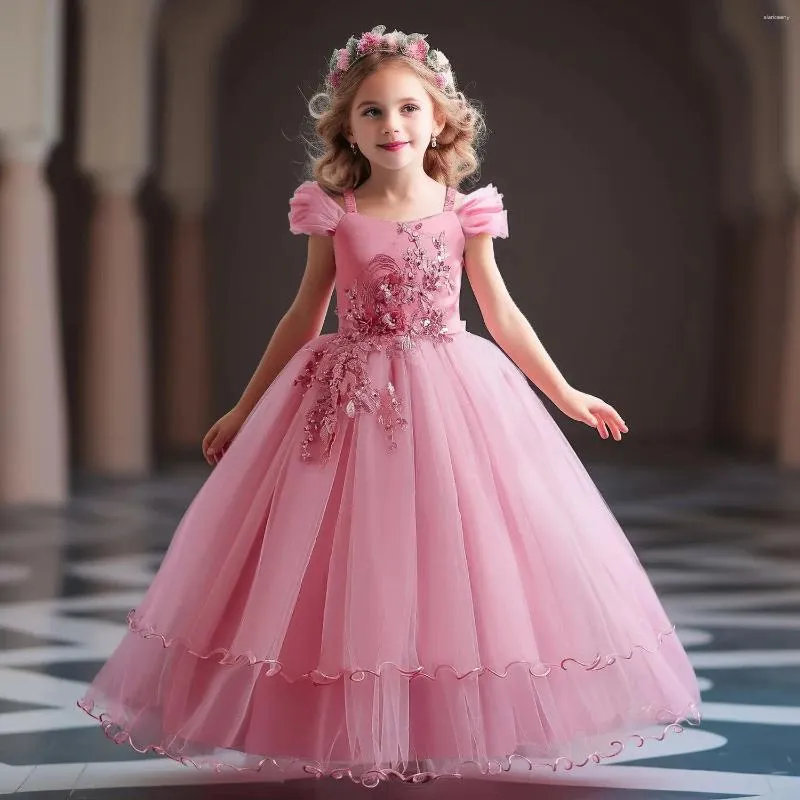 formal dresses for girls 10-12 Teens Sleeveless A-Line Smocked Midi Dress Kids Girls Party Dress Cute (Black, 3-4 Years): Clothing, Shoes & Jewelry suitable for weddings prom dresses for tweens Blue