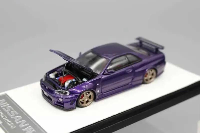 【2025年製 新品】 R34 R GT Skyline Corvette Model Alloy Tune Z Diecast Z06 リール