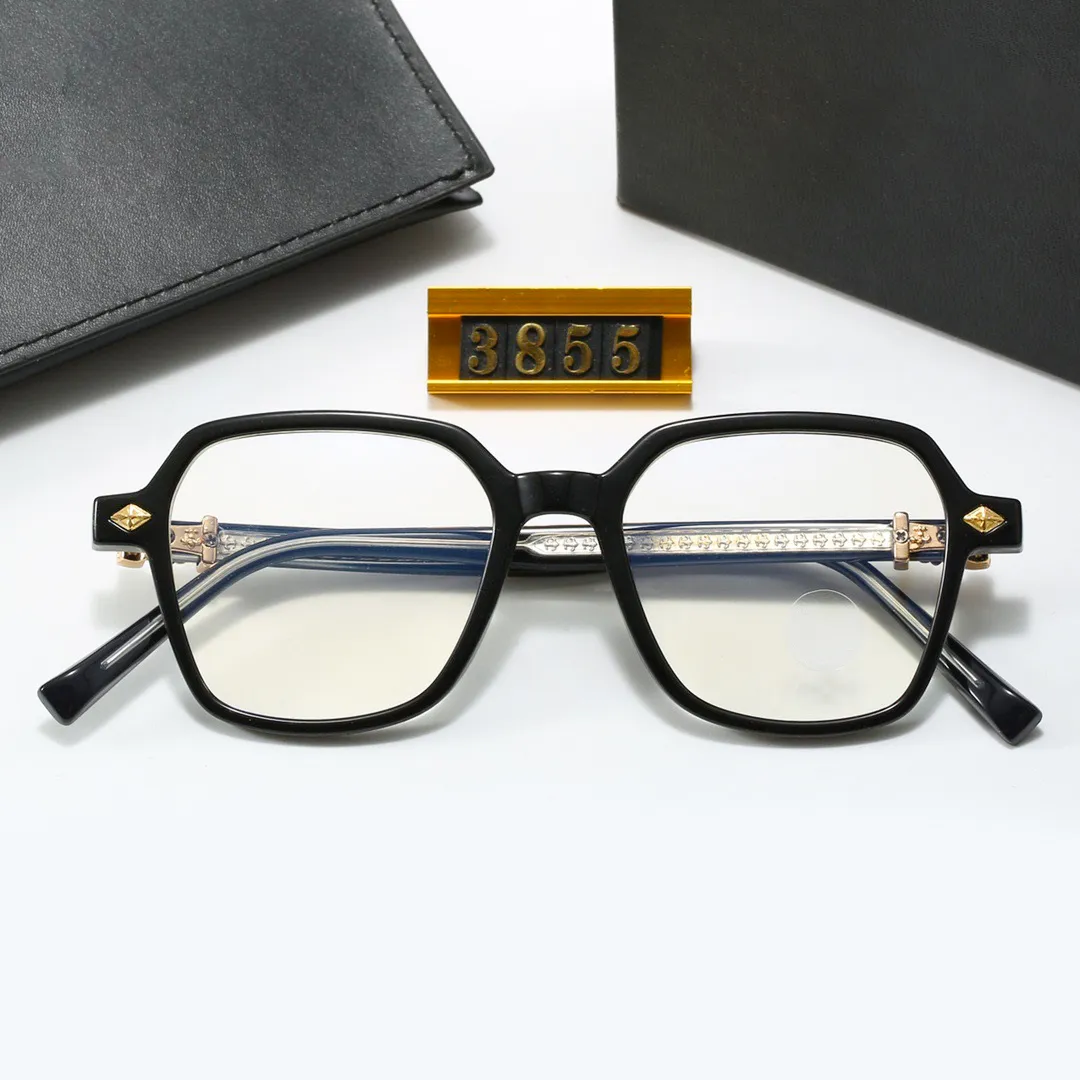 CH Designer Óculos de sol Mulher copos de óculos de lente clara Lente de luxo
