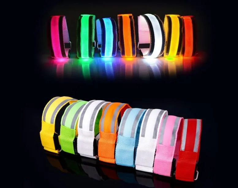 LED Reflective Light Arm Armband Strap Safety Belt For Night Running Cycling311K8987250