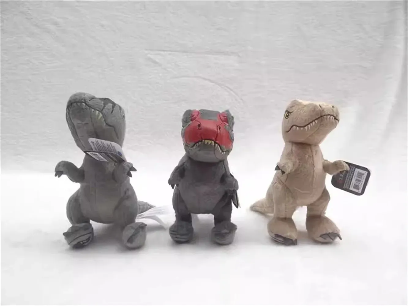 Высококачественная плюшевая игрушка Jurassic Tyrannosaurus rex Doll Dinosaur Doll Coll Fain