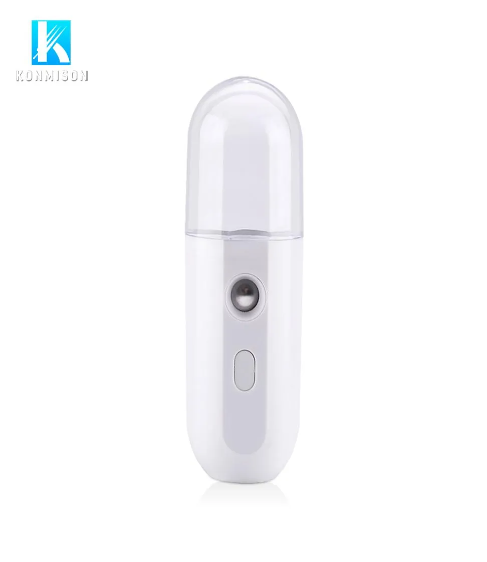 Vendre USB Mini Facial Steamer Electronic Nano Mist Alcohol Emalitizer pulvérisateur pour désinfection et visage Hydrating6416264