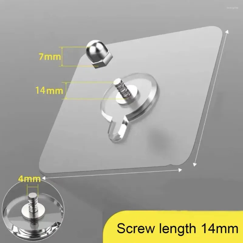 Hooks Heavy-Duty Screw Versatile 20sts/Set Heavy Duty Wall Adhesive Modern Design For Po Frames Clocks Mirrors