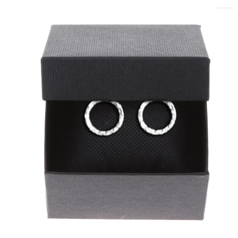 Boîtes de montre Boxes Fashion Square Rangement Case avec matériaux de matériaux de composé d'oreiller amovible Affichage de bracelet Black pour les hommes et les femmes