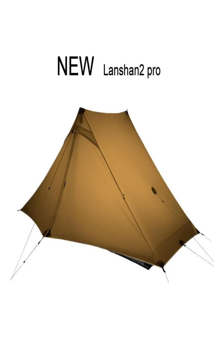 3F UL Gear Tent 2 Persons Outdoor Ultralight Camping Tält 3 Säsong Professional 20D Nylon Both6451886
