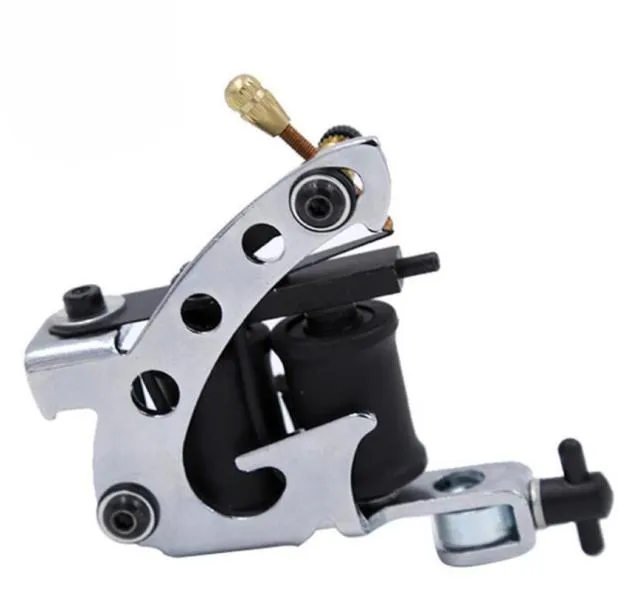 10 wrap spoelen permanente tattoo machine shader voering koolstofstaal roterende diverse tatoo motor gun tools 2893376