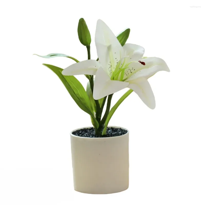 Decoratieve bloemen kunstmatige interieur decoratie plastic decoreren potplant voortreffelijk vakmanschap productnaam productiebatches