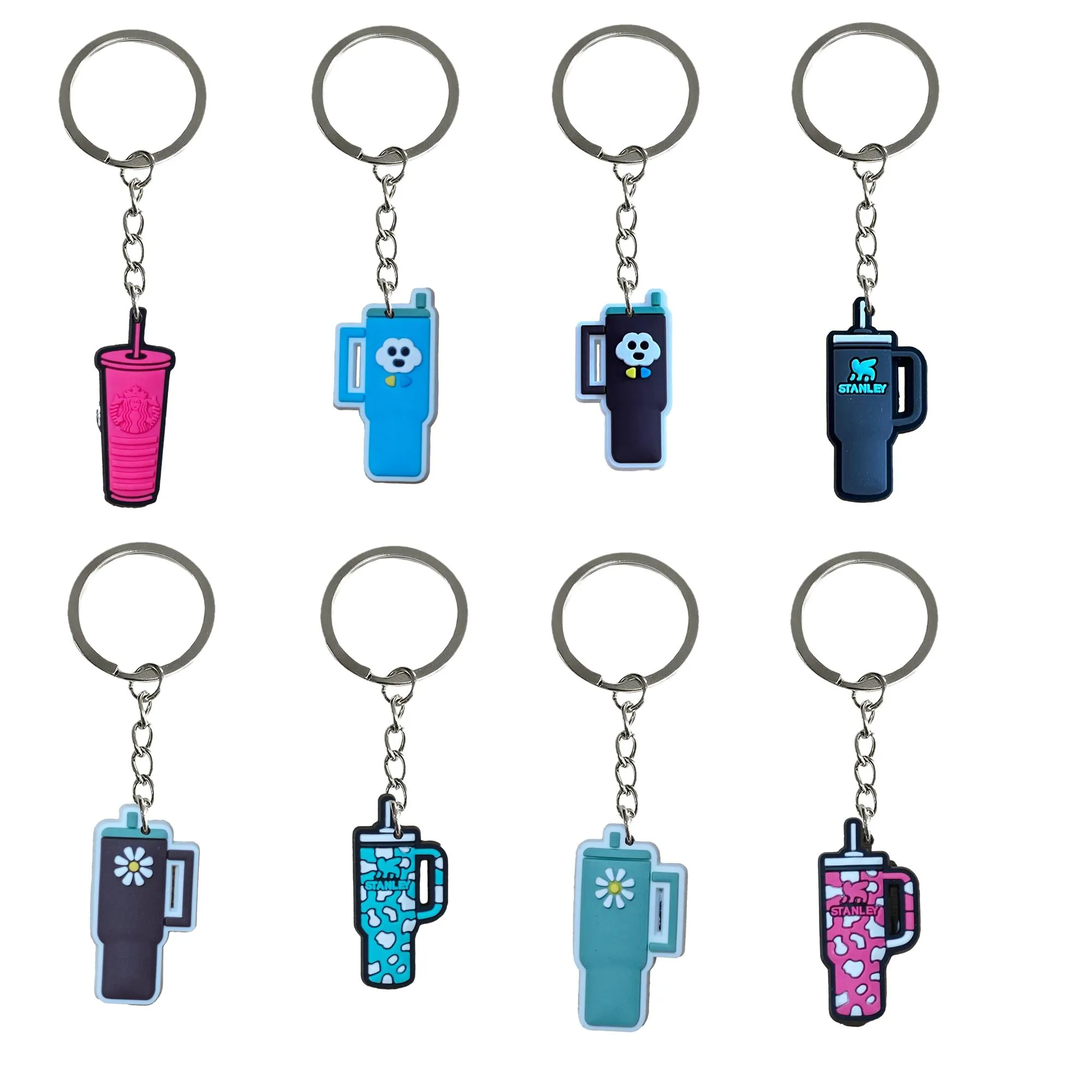 Autres accessoires de mode bouteille 2 Keychain pour les enfants Favors Favors Goodie Bag Stuffers Supplies Key Chain Girls Keyring École appropriée OTXBW