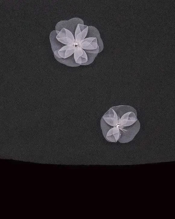 Haarschmuck 1m Hochzeitsschleier 2022 Organza Blumen Eine Schicht mit Kamm Braut Kopfschmuck Brautschleier Frauen Zubehör_voghion.com