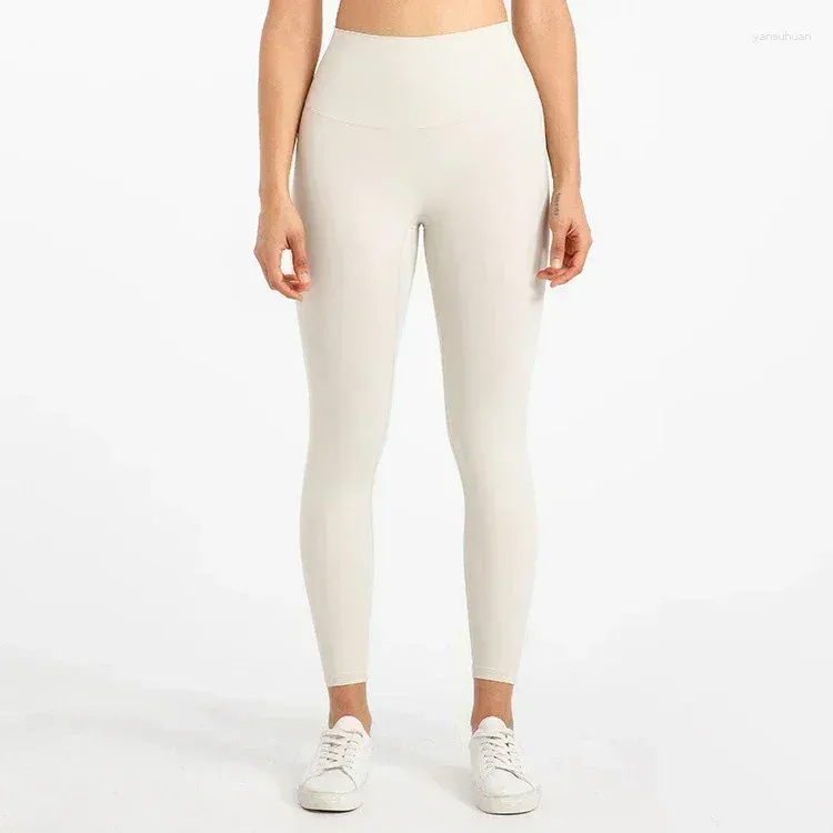 Suits para hombres Lemon Align Ultra Soft Women Soft Women High cintura Pantalones de yoga Nude Sin línea de costura delantera Sport Stretch Gym Entrenamiento de gimnasio Leggings Atletismo