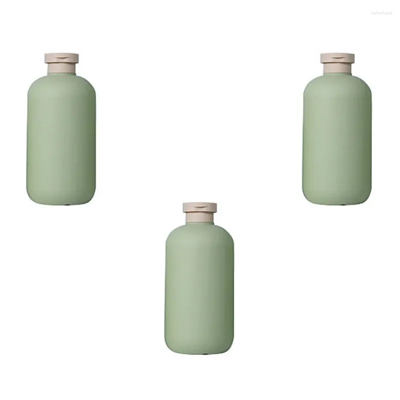 Set di accessori per bagno 3 pezzi bottiglia gel doccia a bottiglia ricaricabile contenitore distributore di plastica in schiuma di plastica pecca pede