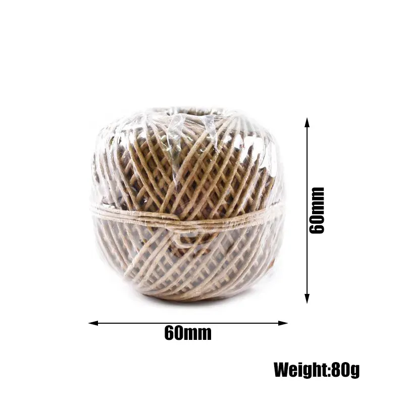Smoking Accessories 1 Roll Wax Rope Tobacco Cotton Wick For Smoke Pipe Bong Herb Grinder Lighter