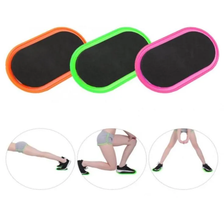 2PCS Fitness Sliding Disk Fitness Sliding Disc Disc Gym Pad Sports Muscle Abdominal Muscle Mat de sol Slide MAT1017958478926